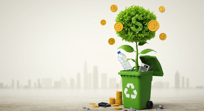 제로 웨이스트, 순환 경제, 리사이클링, 업사이클링, 중고거래, 지속 가능성, 환경 비즈니스, 재활용, 친환경, 사회적 기업