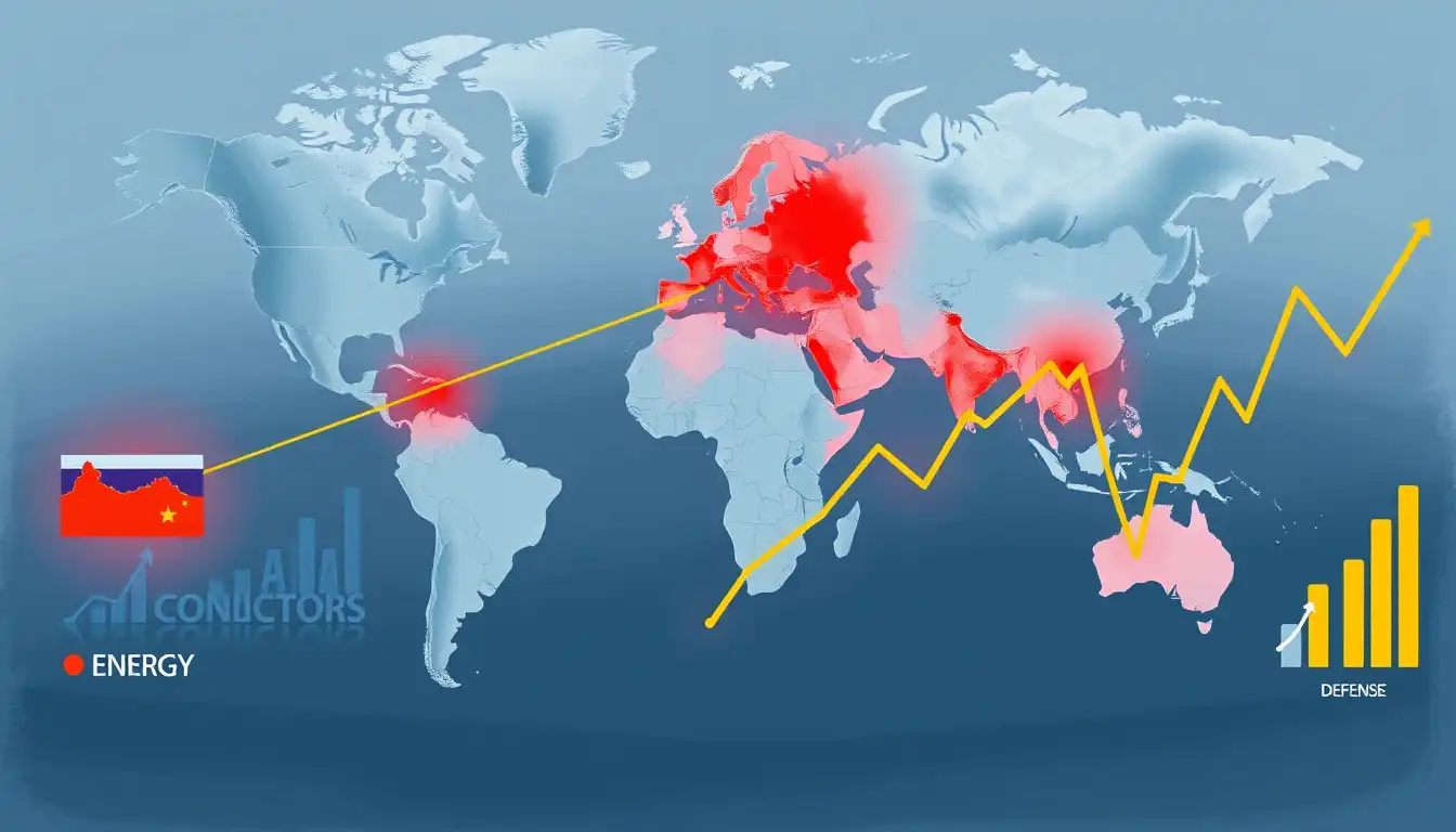 지정학적 리스크, 주가, 우크라이나 전쟁, 미중 갈등, 에너지, 방위산업, 반도체, 공급망, 투자 전략, 주식시장