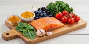 노화염증잡는음식, 만성염증, 뇌노화치매, CRP수치낮추기, 항염증식단, 오메가3효능, 강황커큐민, 40대건강, 치매예방음식, 건강한노후